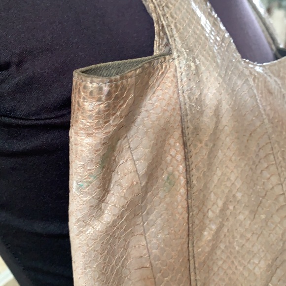 Beirn snake skin shoulder hobo tote bag Jenna - Picture 6 of 16